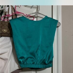 Pants Store Green Top